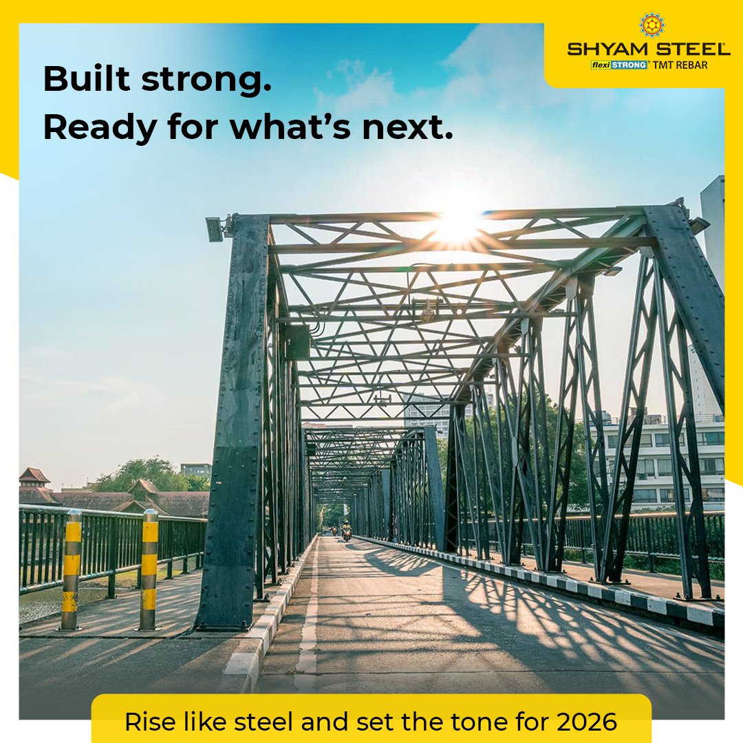 shyamsteel's tweet image. The first rays of a new beginning feel stronger when built on a foundation of courage and thoughtful actions, setting the path for growth that continues forward with clarity and purpose.