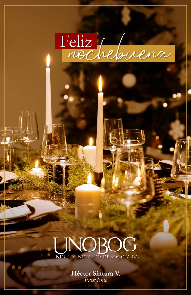 UNOBOG's tweet image. ✨ Desde la Unión de Notarios de Bogotá – #UNOBOG les deseamos un feliz y próspero año nuevo.

Que el 2026 esté lleno de bienestar, retos cumplidos y trabajo conjunto por la seguridad jurídica del país. 🤝⚖️

#FelizAñoNuevo #NotariadoColombiano #2026