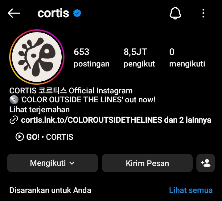 hoonbbei's tweet photo. Tiktok : 8m 
ML spotify : 8.2m 
Instagram : 8.5m 
Mama performance : 8.5m views
cortis' lucky number "8" 🥹 https://t.co/zkifOYBe95