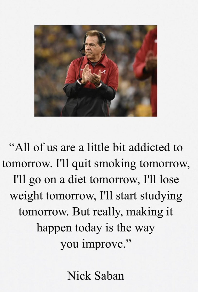 BarryLCameron's tweet photo. Straight-up wisdom from the coach as we’re still in the early hours of the New Year.
#DoSomething
#DoSomethingToday
#DoSomethingEveryDay https://t.co/HGgBsa3aHw