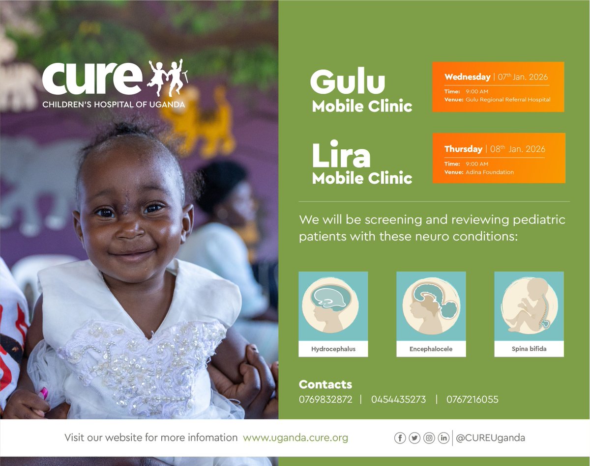 CURE Children's Hospital of Uganda tweet media