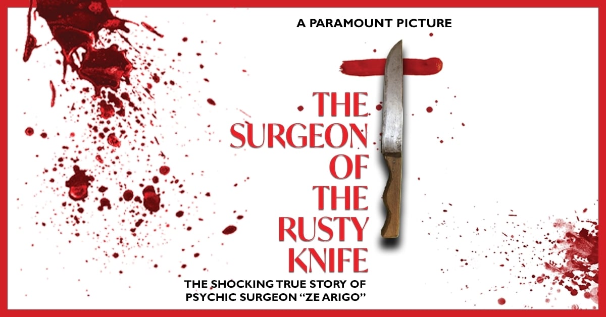 DeskPopEnt's tweet image. Available Now! THE SURGEON OF THE RUSTY KNIFE - The Surgeon of the Rusty Knife tells the inspiring true story of a humble man in 1950s Brazil who performs Spiritist surgeries, accomplishing the impossible by healing thousands despite facing opposition from the powers that be.