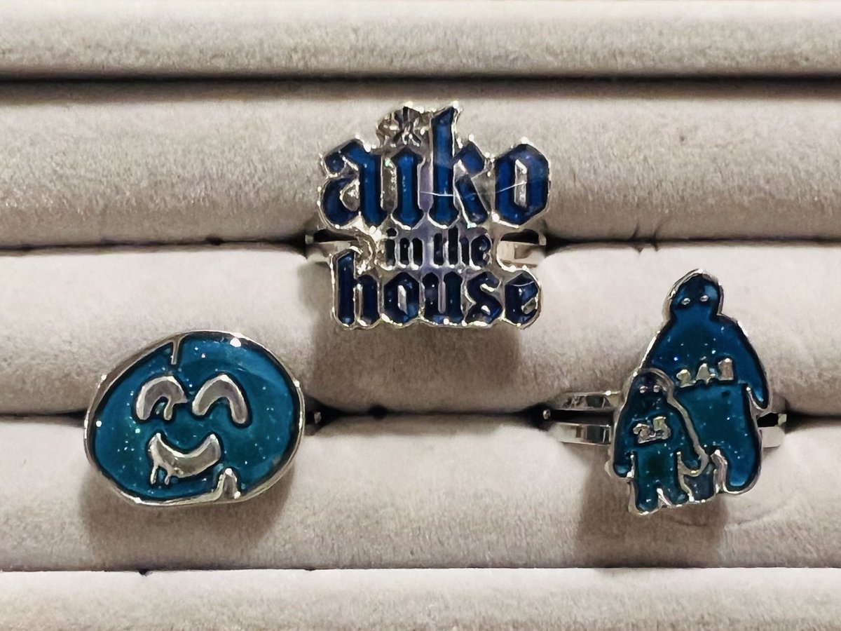 aikoガチャコンプリートしたので 実物を並べてみました🐶 付箋は1つ4