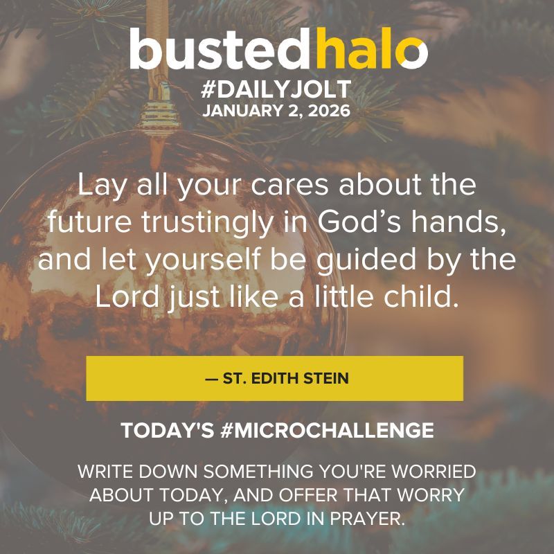 BustedHalo's tweet photo. Today's #DailyJolt comes from #StEdithStein. https://t.co/Vzbijj28k1
