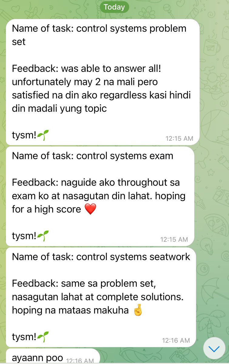 SphereAcad's tweet image. Proof ✨
- Control systems problem set 
- Control system exam
- Control system seat-work

tysm! 💕