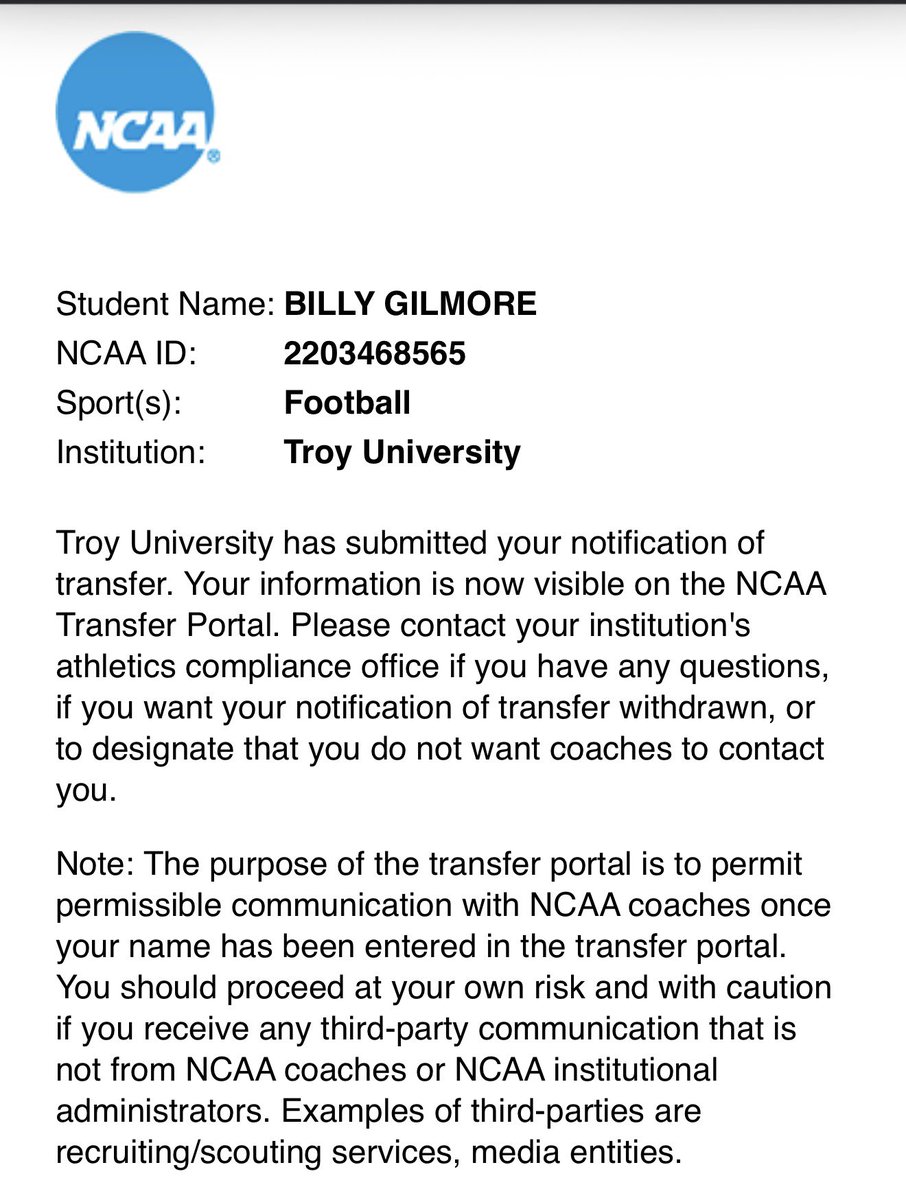 Billy Gilmore tweet media