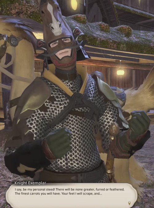 AthenaWX's tweet image. 12 years ago, in the Horse year Heavensturn event, Haurchefant was there 😭 I missed it, so happy (and sad) to see all the NPCs mentioning about him this year 😭