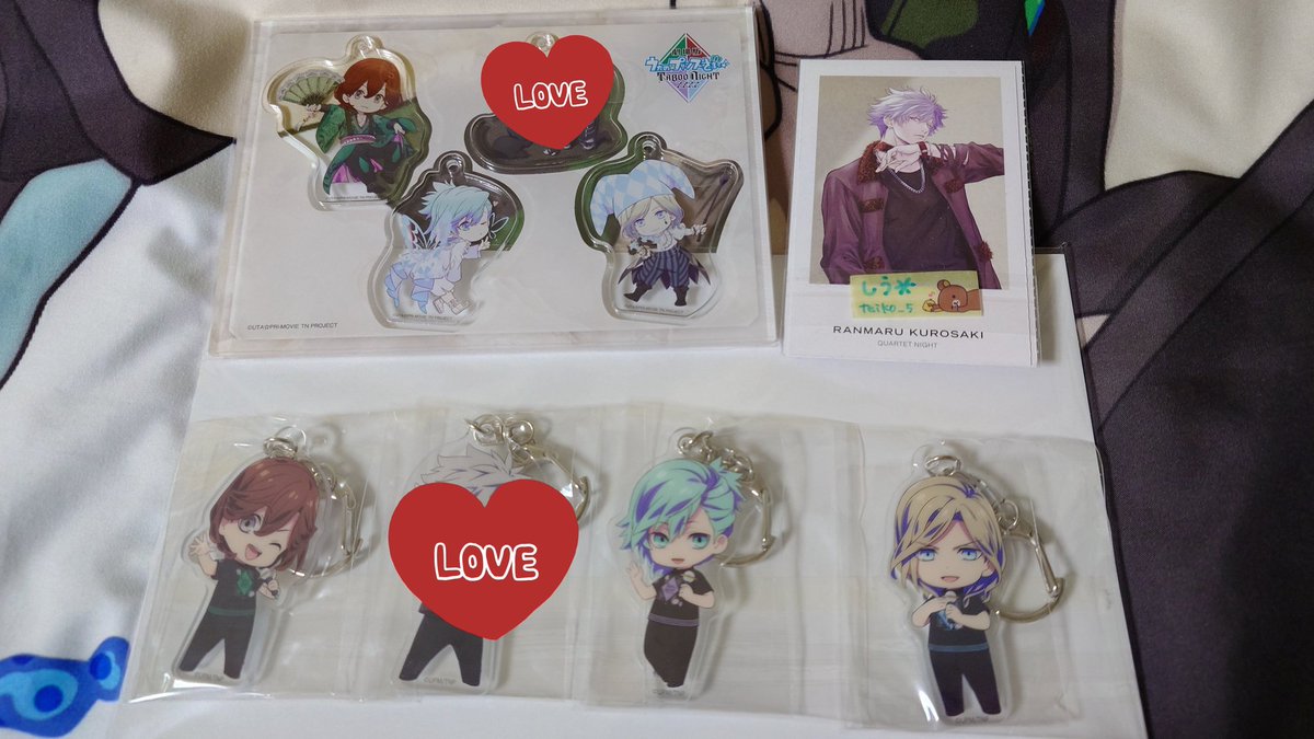 交換】うたプリ/タブナイ TABOO NIGHT XXXX/カルナイ 特典/アクリル