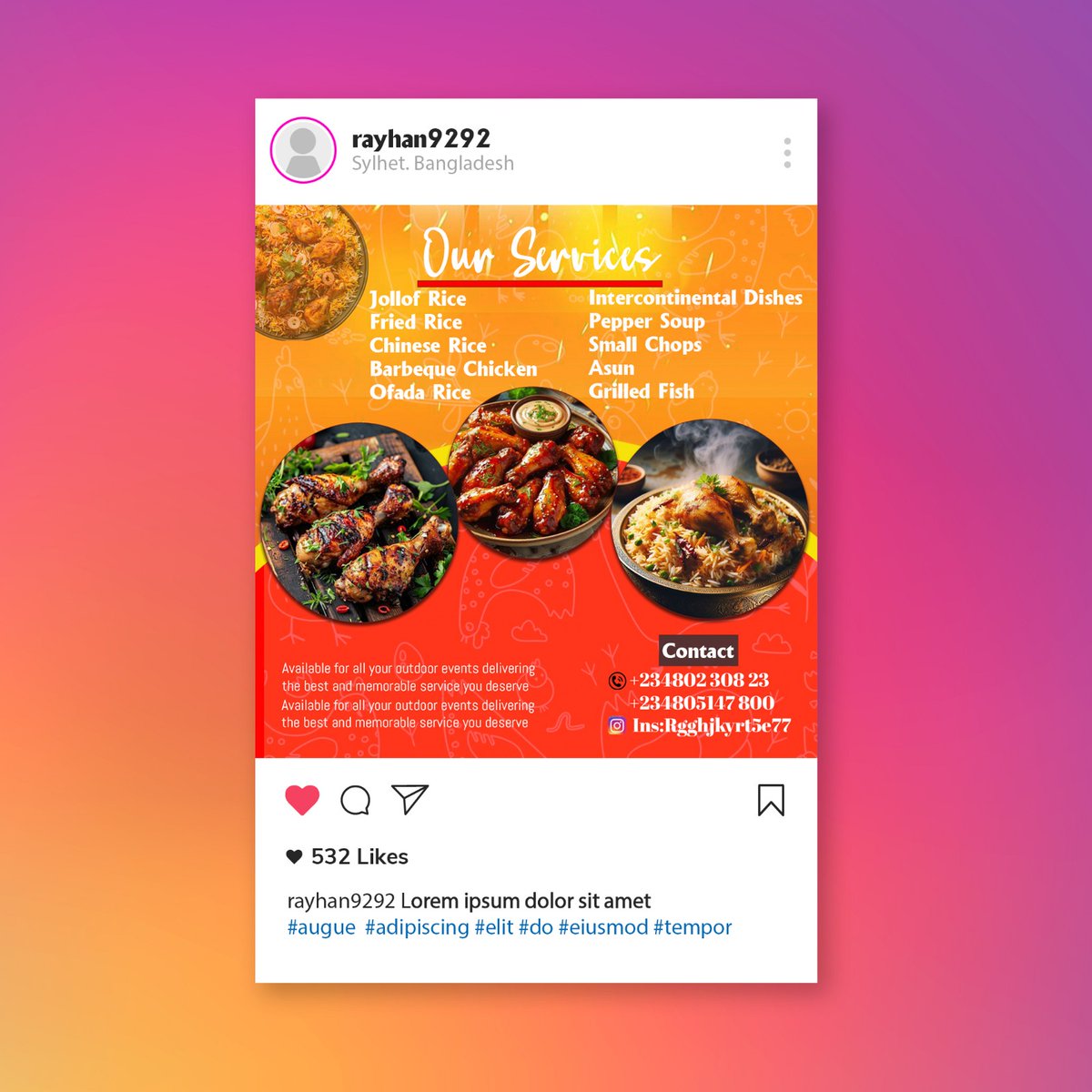 RayhanCreative's tweet image. Restaurant Menu Flyer Design
This clean and modern restaurant trifold menu flyer design stands out for its use of balanced and spot-colored menu items. Perfect for print, online promotions, and digital development​​​​​​​.
#graphicdesigner #brandingdesign #flyerdesign #posterdesig