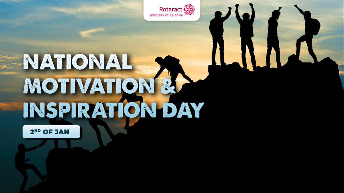 RACUOK's tweet photo. On this National Motivation and Inspiration Day, let us remember: “Success is not final, failure is not fatal; it is the courage to continue that counts.” Read more:
🔗 https://t.co/hoZcVi7ICJ

#Rotaract #RID3220 #UniteForGood #TodaysYouth #TomorrowsFuture
#RACUOK https://t.co/9W1yHWfCEx