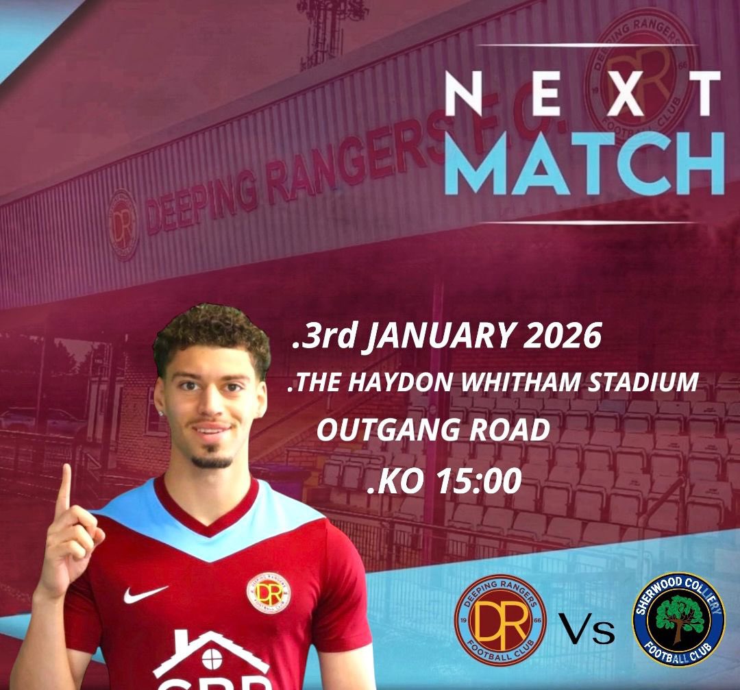 Join us at Outgang Rd tomorrow for our 1st game of 2026.

We host <a href="/SCFC_08/">Sherwood Colliery FC</a> in the <a href="/utdcos/">UCL</a> and the leagues 2 in form sides go head to head.

See you there!

<a href="/NonLeagueCrowd/">Non League Crowds</a> <a href="/spaldingsport/">Spaldingsport</a> <a href="/GHRRutland/">GHR P'borough Stamford & Rutland News</a> <a href="/branchbrosltd/">Branch Bros Limited</a> <a href="/DeepingSSClub/">Deeping Sports & Social Club</a>