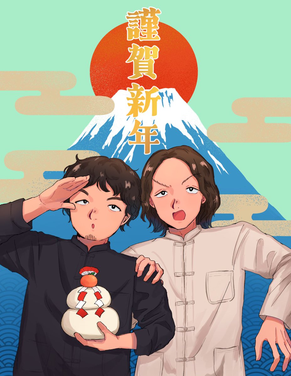 少し遅れましたが2026年もよろしくお願いします！🎍🧧
 #転転ファン展