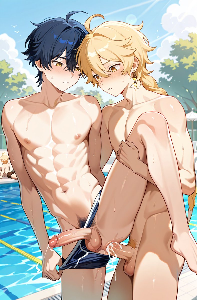 新的一年
在纳塔避寒的小骚比空宝也没有闲着~
#BL #AIart #AIイラスト #Aether #空 #GenshinImpact #原神 #R18