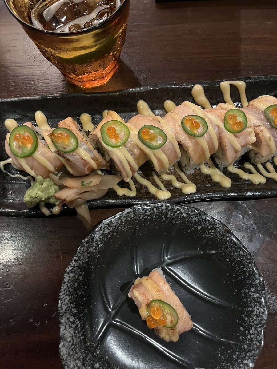 daywithshall's tweet image. 🍣🥂