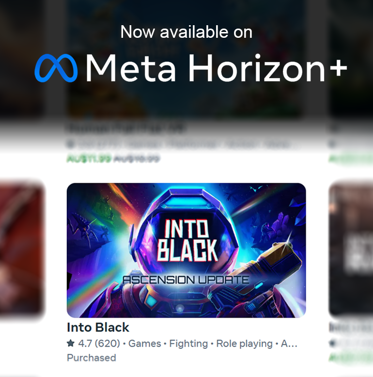 TheBinaryMill's tweet image. Thrilled to announce that Into Black is now available to Meta Horizon + subscribers! 

More users means more multiplayer mayhem, so there's never been a better time to take a leap into the unknown with Into Black! 

meta.com/en-gb/experien…

#intoblack #MetaQuest #VR #multiplayer…