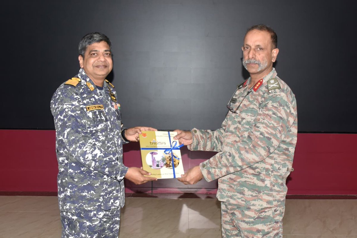 Engineering combat readiness! Lt Gen Vikas Rohella, Engineer-in-Chief, shares insights on Corps of Engineers' role in combat &amp; works with HCC at #AWC. Boosting India's defence capabilities. #CorpsOfEngineers #IndianArmy #CombatEngineering <a href="/adgpi/">ADG PI - INDIAN ARMY</a> ⁦<a href="/artrac_ia/">Army Training Command, Indian Army</a>⁩