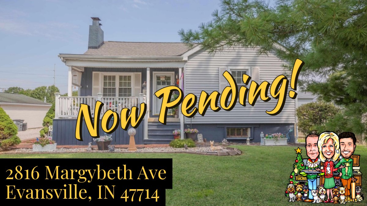 Pending and proof that the market is still working! ✅ 📊 🏡

Contact Missy and Matthew with Missy Mosby &amp; Crew, <a href="/fctuckeremge/">F.C. Tucker Emge</a> Realtors, for all your real estate needs, where we are #SellingHousesSavingDogs! 🐾 💛 #MMLovinLocal #LetsTalkHouses