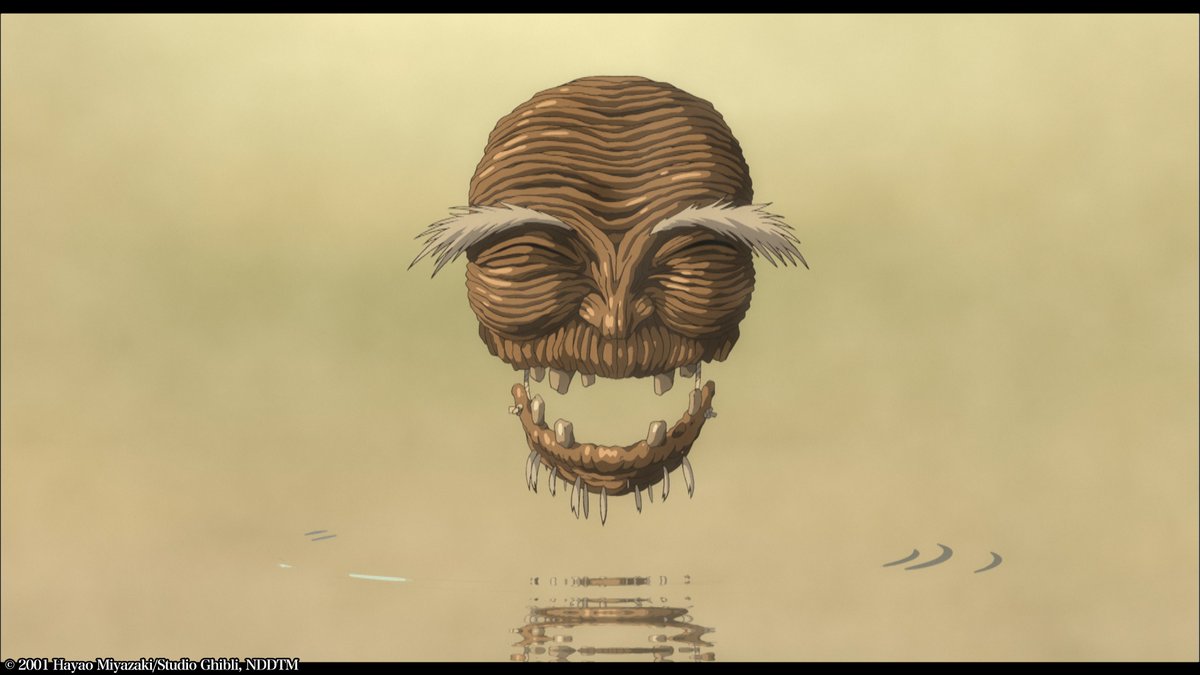 河の神様 ジブリパークでは オクサレさまのお面も販売していた