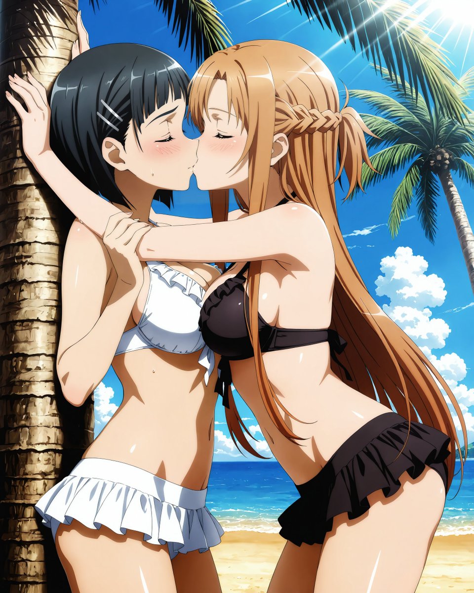 BEACH QUEENS ソードアート・オンライン 桐ヶ谷直葉 結城明日奈 Amazon