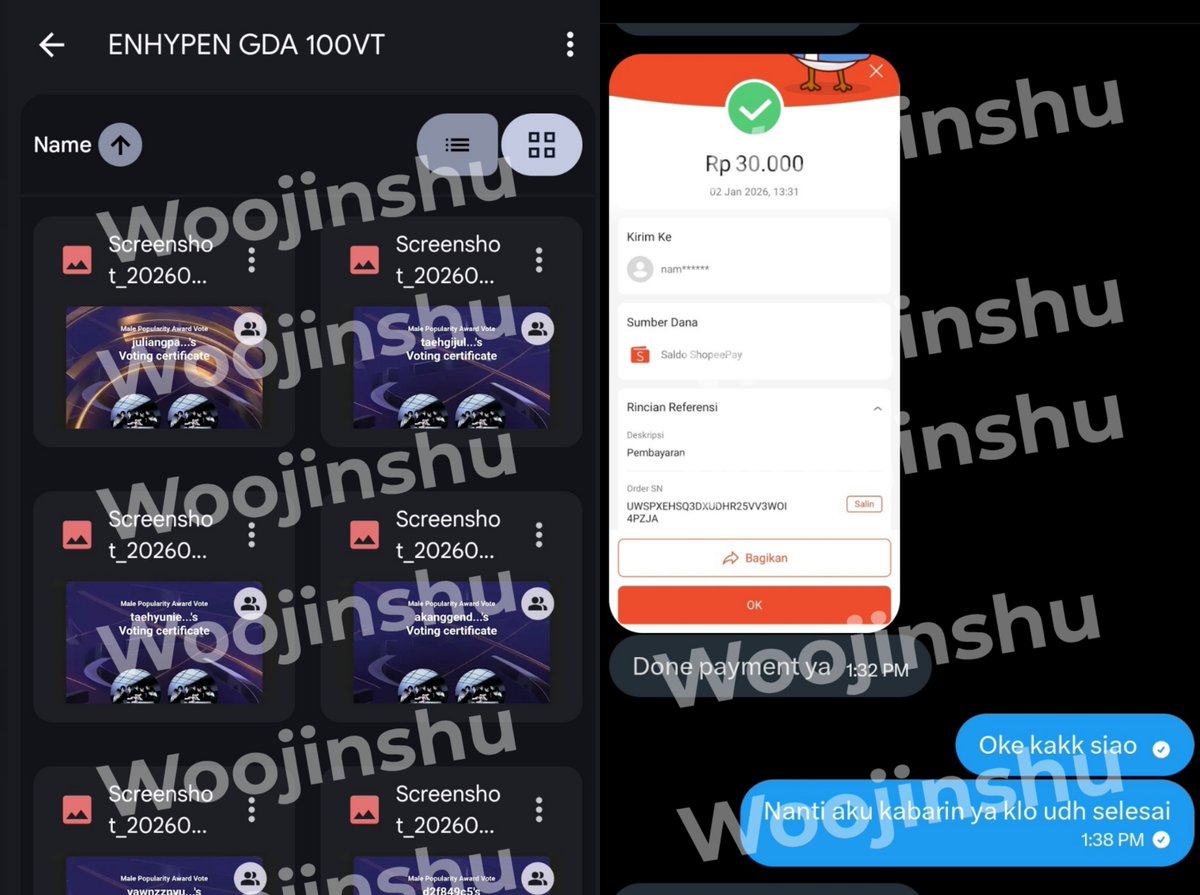 Sold 100 votes | PRIZM - 40TH GOLDEN DISC UPbit - Male Medal Award  💙

Votes for #ENHYPEN DONE✅️

Thank you, ENGENE, for your order! 😍🫶

READY 1000 VT/DAY
#woojinshuproofs