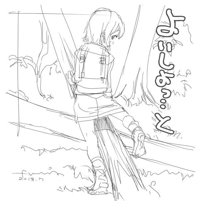 わけのわからない絵もある。(動的な絵を求めていた) 