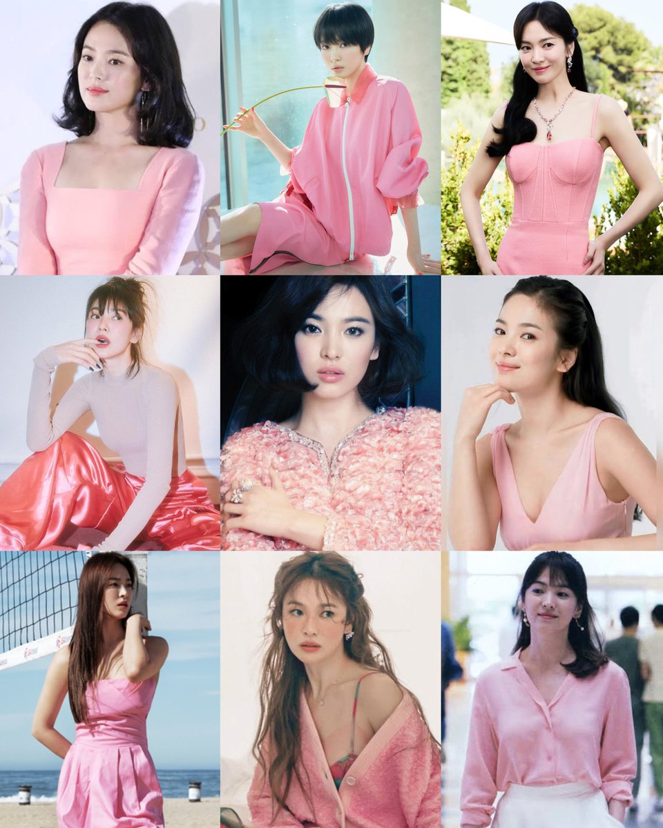hyekyots's tweet photo. Pretty in pink 🩷 

#SongHyeKyo https://t.co/v4AdXWWR7T