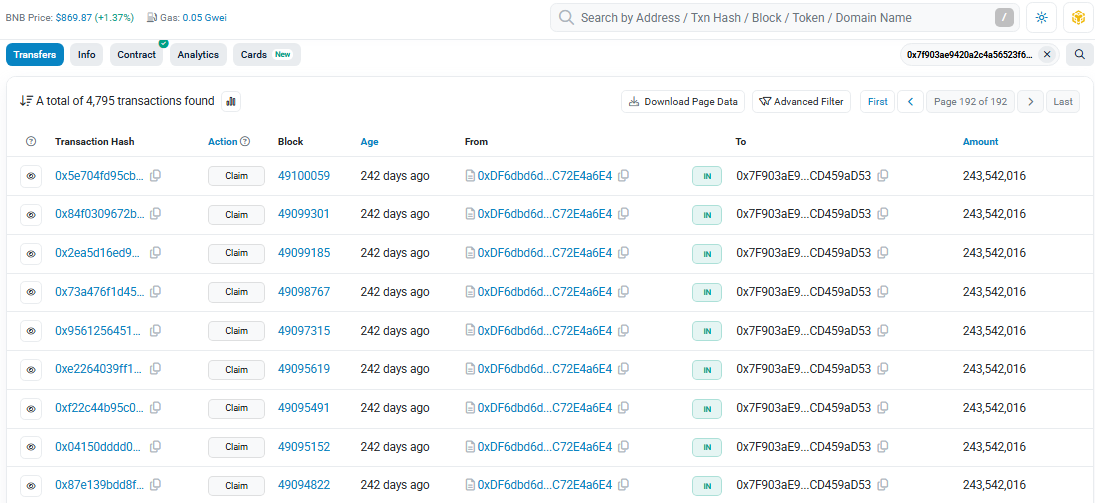 Code_K5's tweet photo. Team Jager are despicable scammers who defrauded the community:
1. In reality, most of the airdrops in early May 2025 were farmed by them. Below are two of the many wallets they used to collect.
https://t.co/5IzjQjmcWs
https://t.co/ttUhvKdW0y https://t.co/8fnC1F1yjH