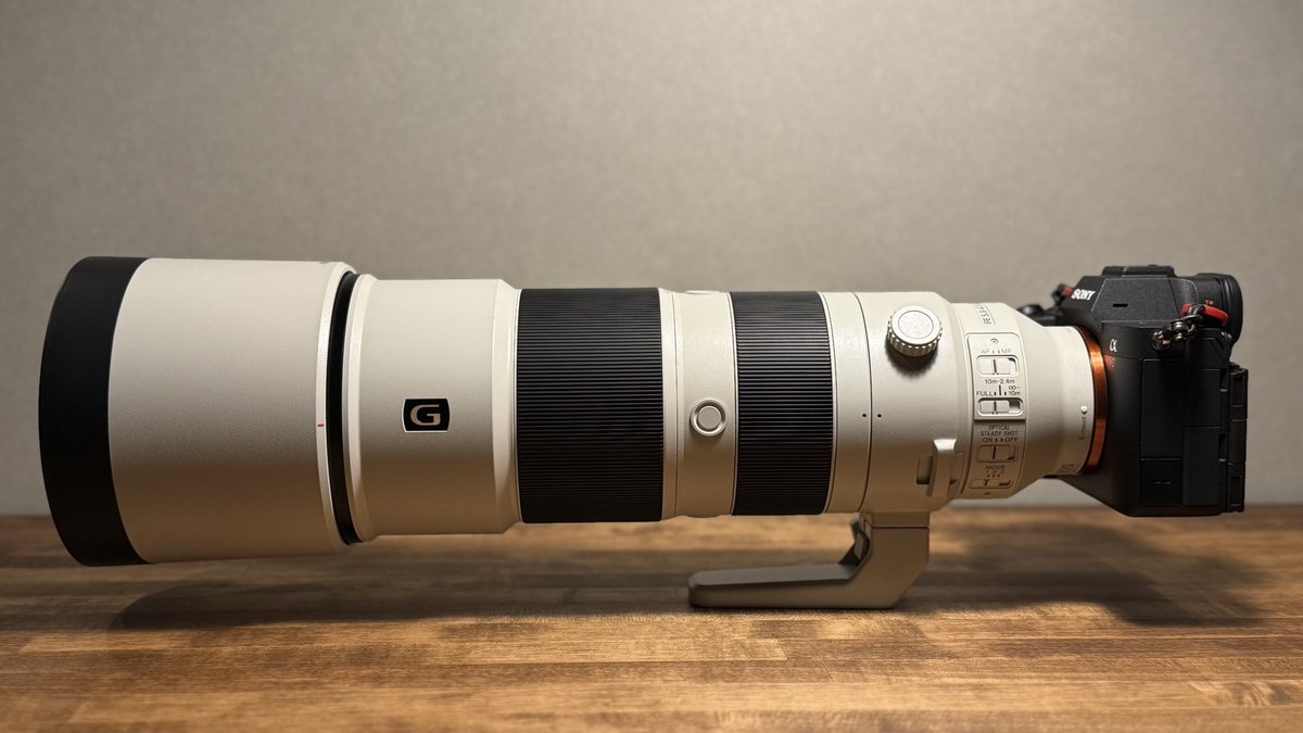 1.4向けにレンタルしたレンズ装着してみたんだけど、デカ重くて圧倒されてる…本当にこれ持ったまま5時間も写真撮れるのか不安になってきたけど頑張ろ💪