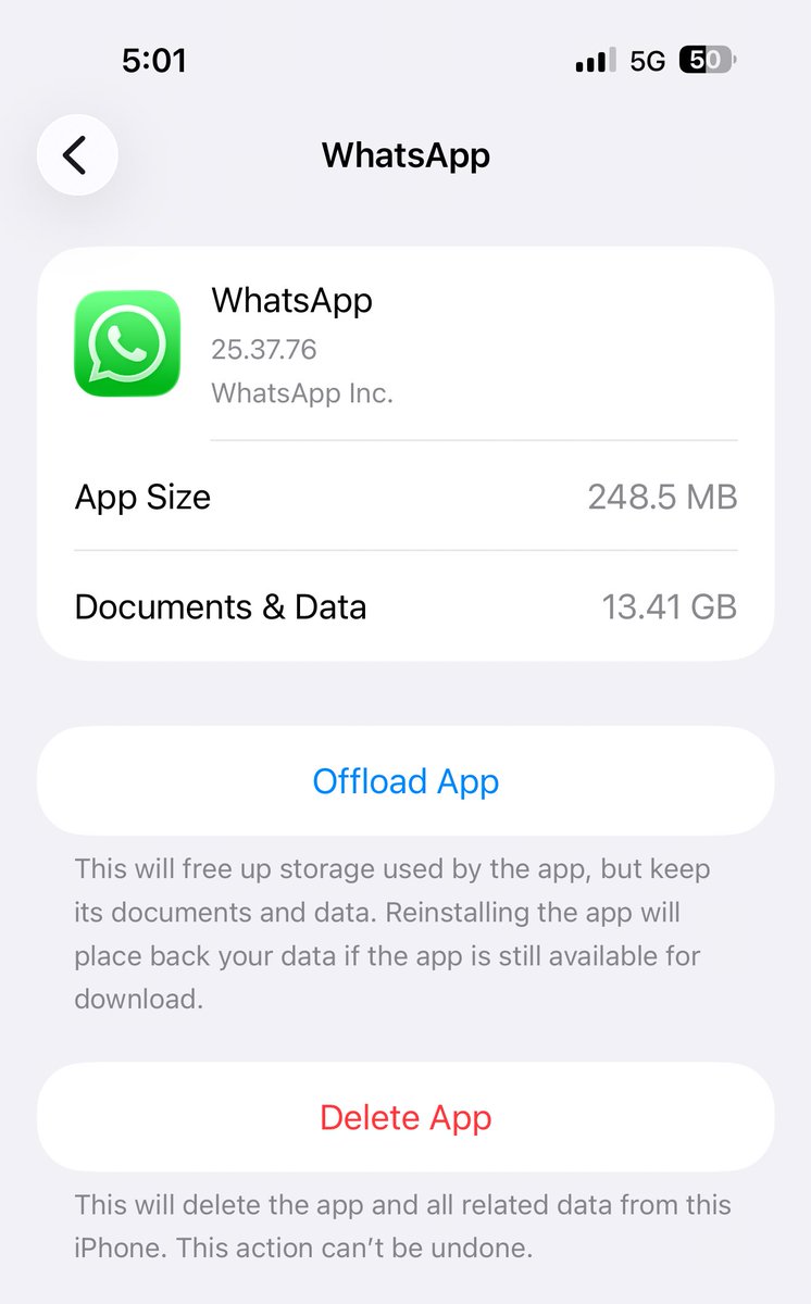 ShishirShelke1's tweet image. It’s high time Apple introduces a proper clear cache option for apps on iPhone