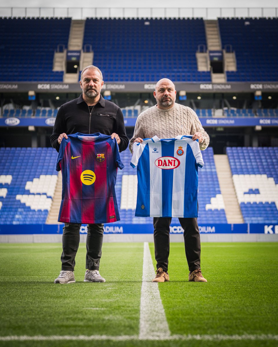 FCBarcelona's tweet image. 🔵🔴 Hansi Flick - Manolo González ⚪️🔵
