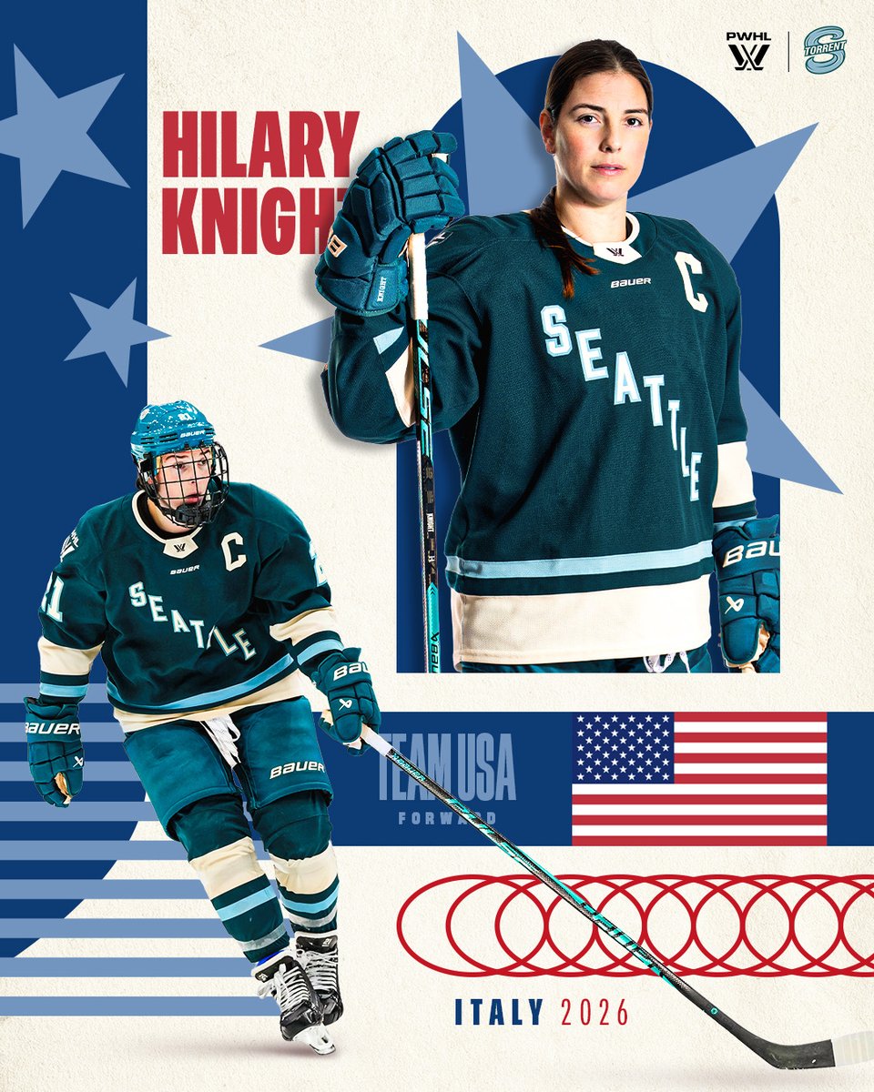 thepwhlofficial's tweet image. Representing the stars &amp;amp; stripes 🇺🇸

Congratulations to the 16 PWHL players who have been named to Team USA for the 2026 Winter Olympics!
🧵