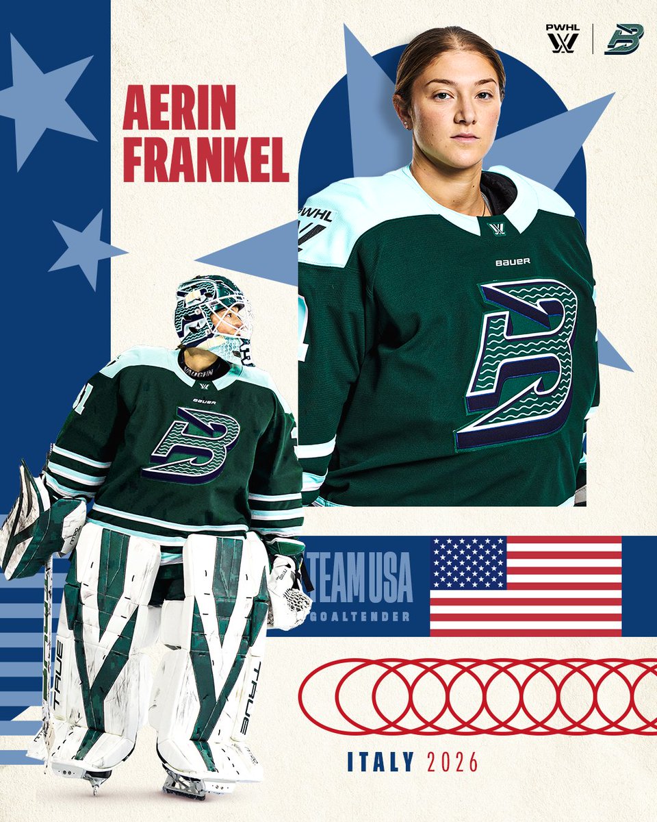 thepwhlofficial's tweet image. Representing the stars &amp;amp; stripes 🇺🇸

Congratulations to the 16 PWHL players who have been named to Team USA for the 2026 Winter Olympics!
🧵