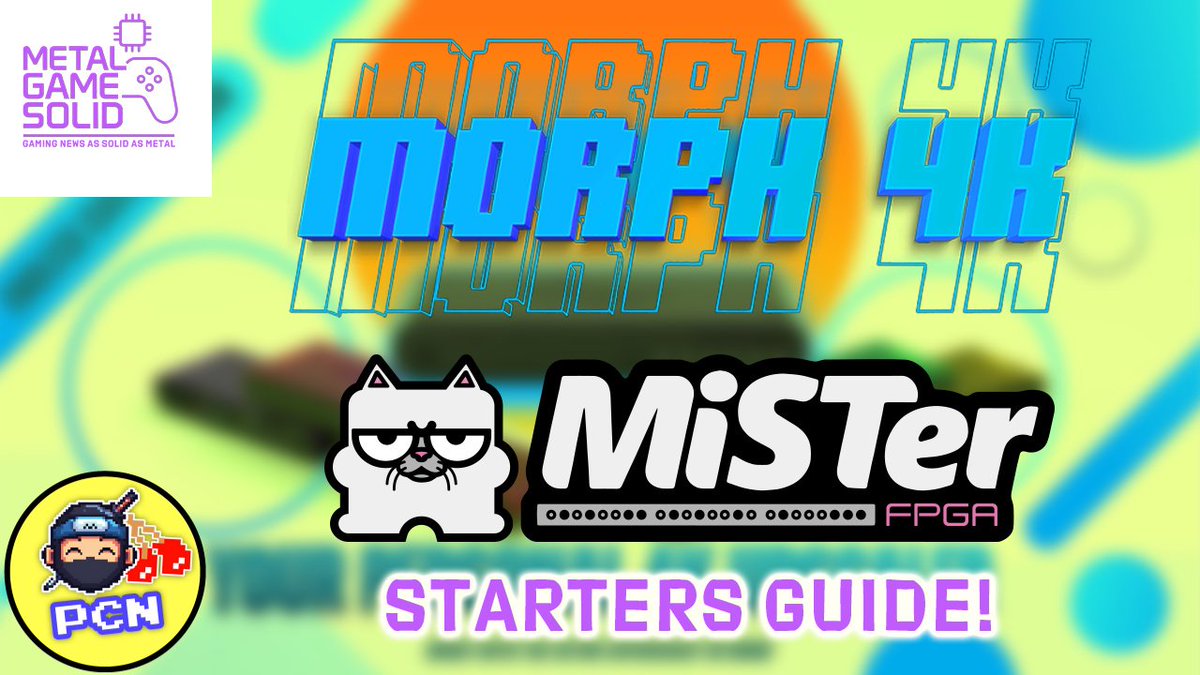 User guides for the #Morph4K by <a href="/PixelFXco/">Pixel FX</a> are finally here! 📄✨
Info has been scarce, so these guides from <a href="/MetGsolid/">MetalGameSolid</a> are essential for anyone tweaking their setup or considering a purchase. Guide #1 covers the vanilla upscale on a #MiSTerFPGA
Watch here youtu.be/zD1lo1UlKxc