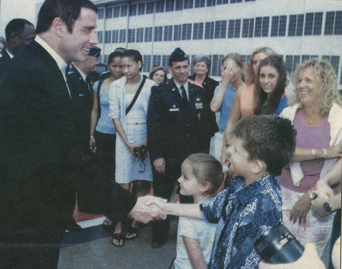 AFmuseum's tweet image. 🎬✈️ Celebrity Spotting at the National Museum of the U.S. Air Force! ✈️🎬👀 Think you can name them all from the archive?