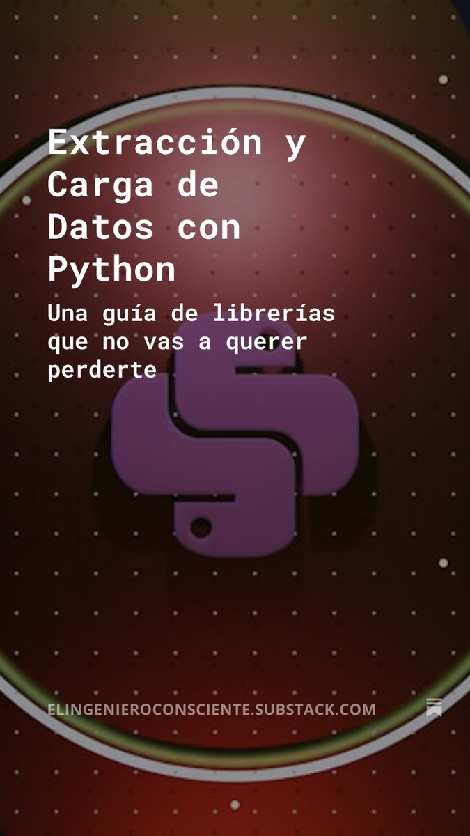 ¡Ya salió la primera edición de "El Ingeniero Consciente" de 2026!

"Taller de Datos" es la flamante nueva sección (1 de 4) donde cubrimos todo eso que hace al rol del Data Engineer, desde Python y SQL hasta herramientas y patrones clave.

Tenés la edición disponible en tu correo