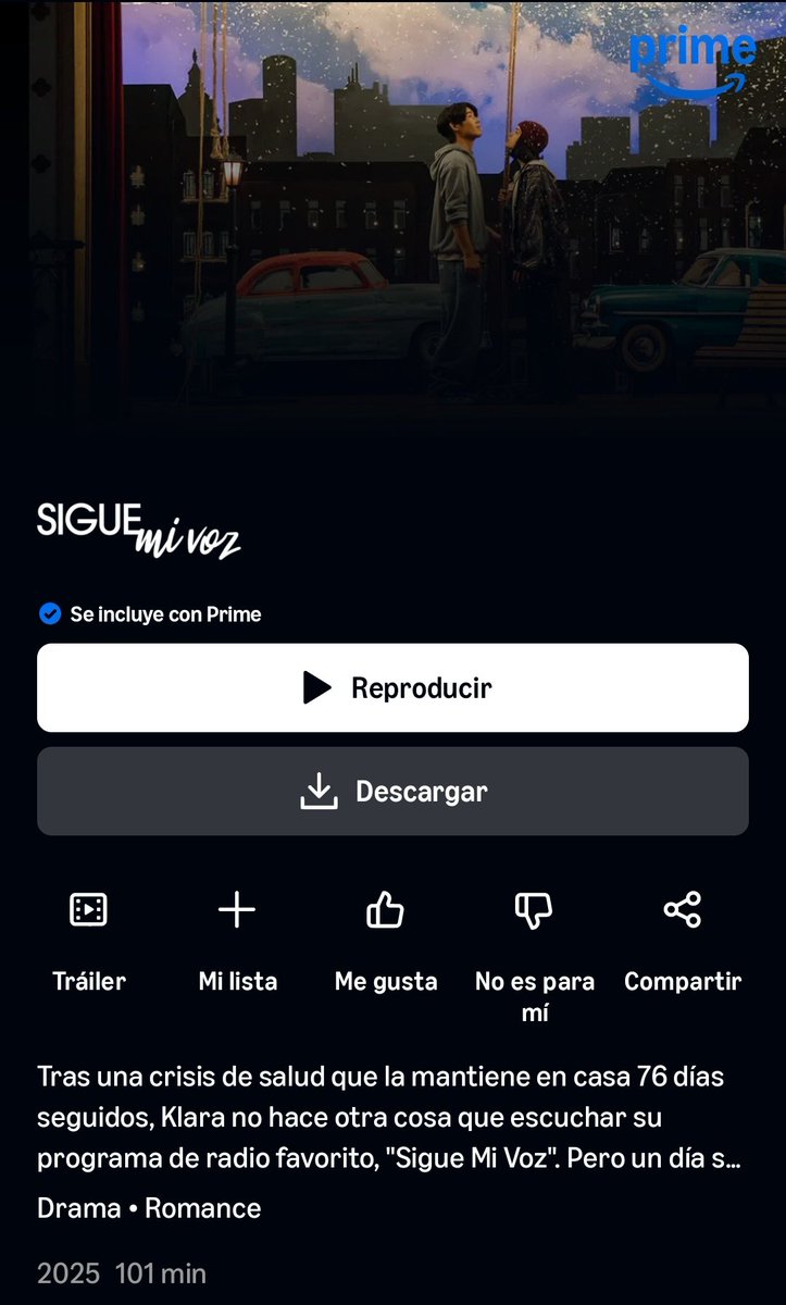 #SigueMiVoz

🔴 NOVEDAD 🔴

La adaptación de la novela de Ariana Godoy ya está DISPONIBLE en <a href="/PrimeVideoES/">Prime Video España</a>.