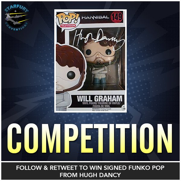 It's #competition time, with a great prize for all fans of #Hannibal!

We are giving away a <a href="/OriginalFunko/">Funko</a> of Will Graham signed by Hugh Dancy!

For a chance to win, simply follow us and retweet this post! The winner will be chosen on Sunday.

Good luck!