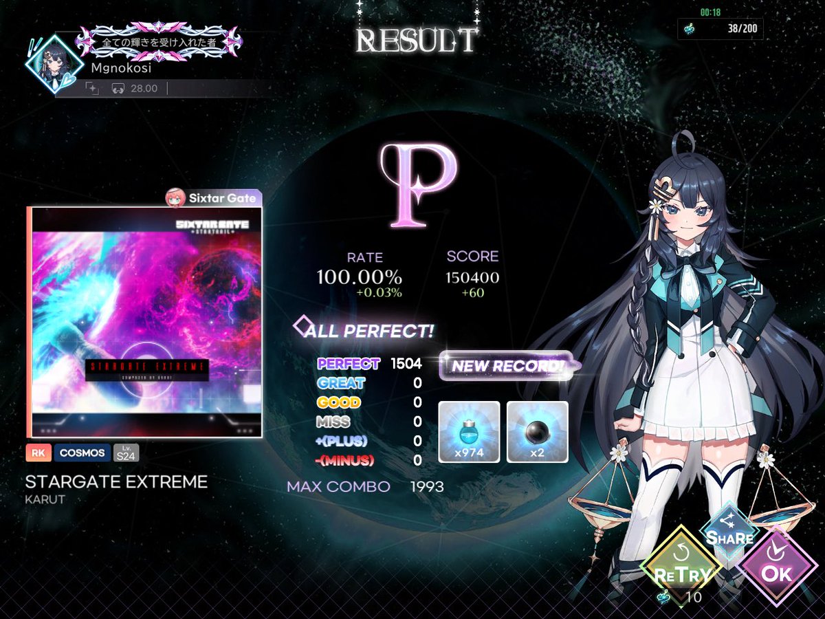 Post by 燐音みり on X: 24 AP+4