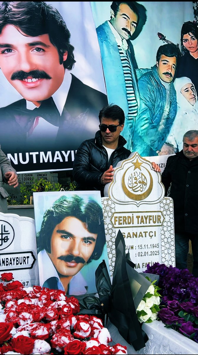 Vefat yıldönümünde… Ferdi Tayfur abimizin ruhu şad olsun… Hayırlı cumalar… 🌹