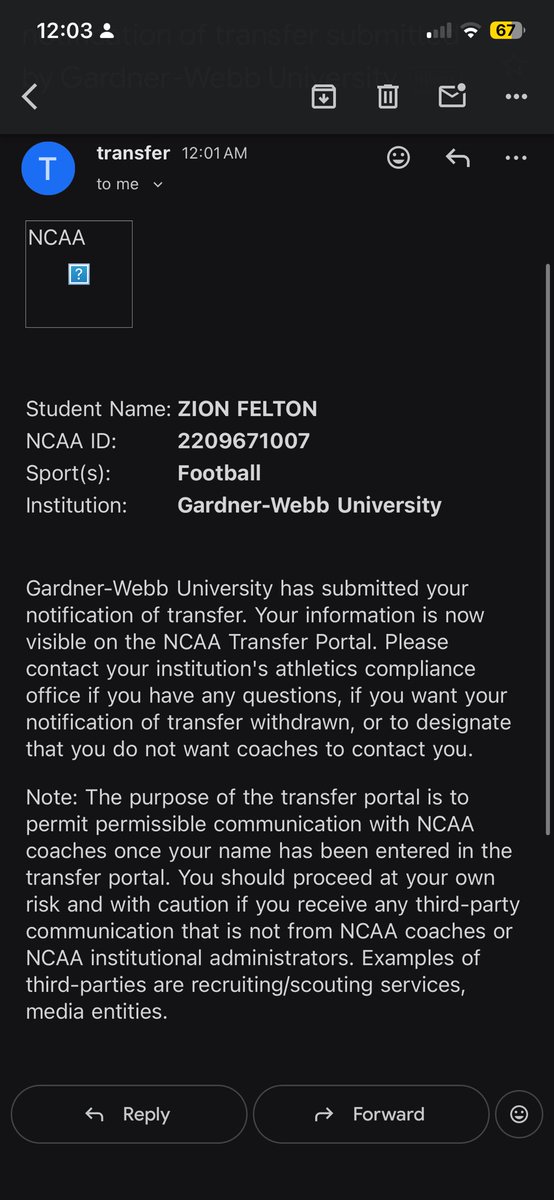 Zion Felton tweet media