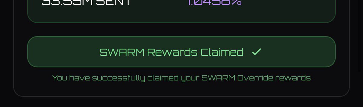 XCL_MAFIA_'s tweet photo. MORE REWARDS 🚨🚨 THIS IS A GAME CHANGER 🚨🚨

#XCL_MAFIA — SWARM rewards are LIVE 🐝🔥 
If you’re holding $SENT and YOU ARE WINNING 😤

💰 Real USDT rewards
🤖 AI pulling liquidity from CEX & DEX
🔥 Automatic burns
♻️ Rewards looping back to holders

This isn’t hype — this is a self-feeding machine.
Early holders are getting PAID while others are still “watching charts.”

⚠️ Blink and you miss it.
Go claim your SWARM rewards NOW 💸🔥

@AuzsomeAustin @AltcoinDaily @Cobratate @Cointelegraph @anndylian