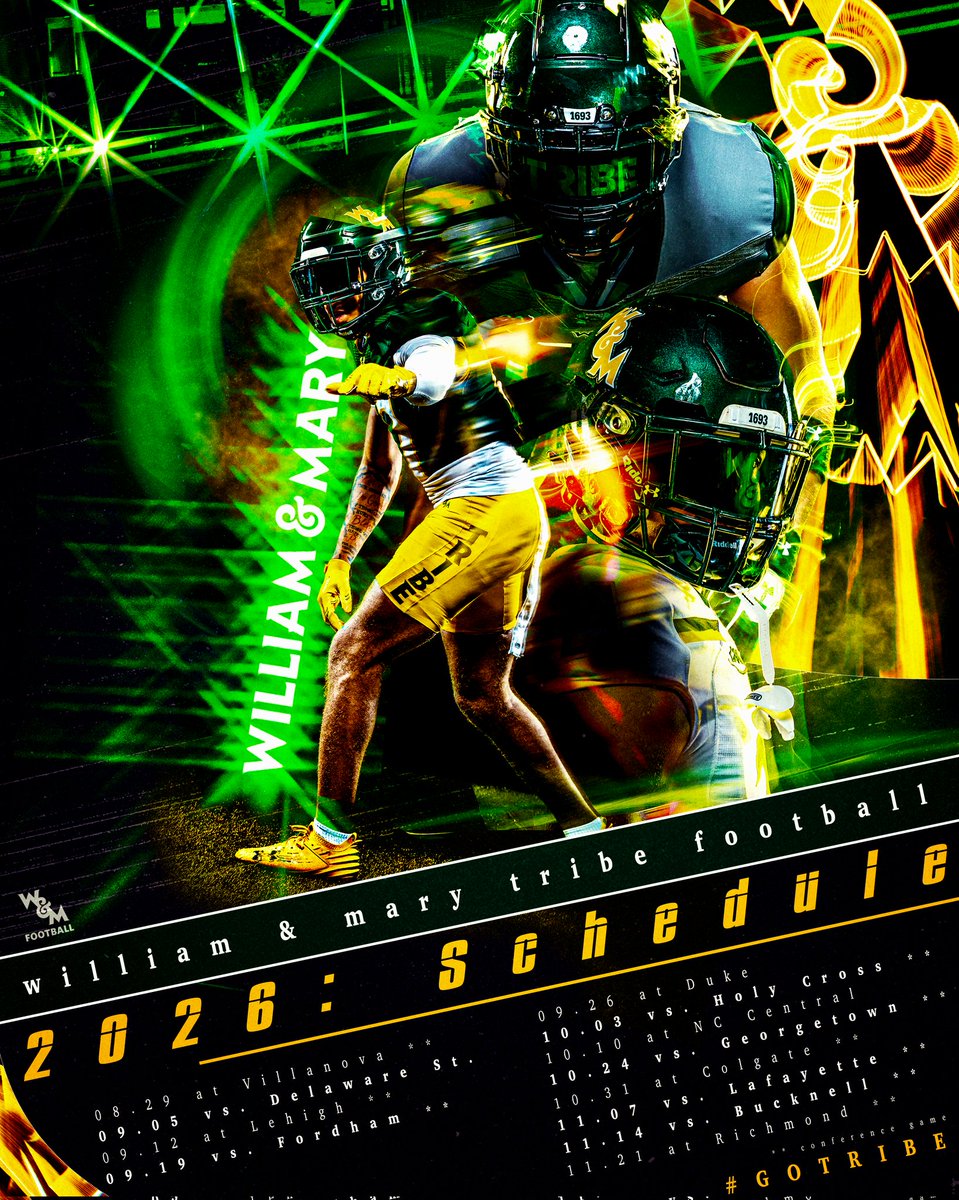 William & Mary Tribe Football tweet media