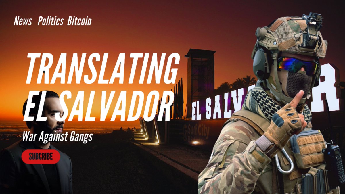 Translating El Salvador tweet media