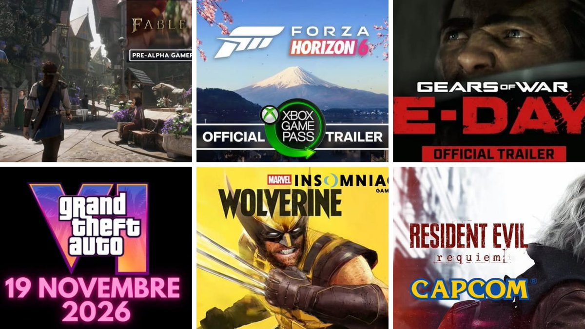 TestmoiJeuxVid's tweet photo. Avec #datesdesortie, #gameplay et plateformes compatibles – le #guideultime pour anticiper les #sortiesjeuxvidéo2026 et booster votre #wishlistgaming.

https://t.co/HWfibkSNCg

#Les70Jeux2026 #JeuxVideo2026 #JeuxAttendus2026 #GTA6 #GTAVI #MarvelWolverine #ForzaHorizon6 #FH6 https://t.co/bu7PQiUXWv