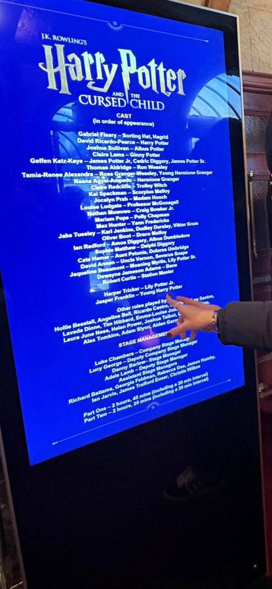 Cursed Child London Fans tweet media