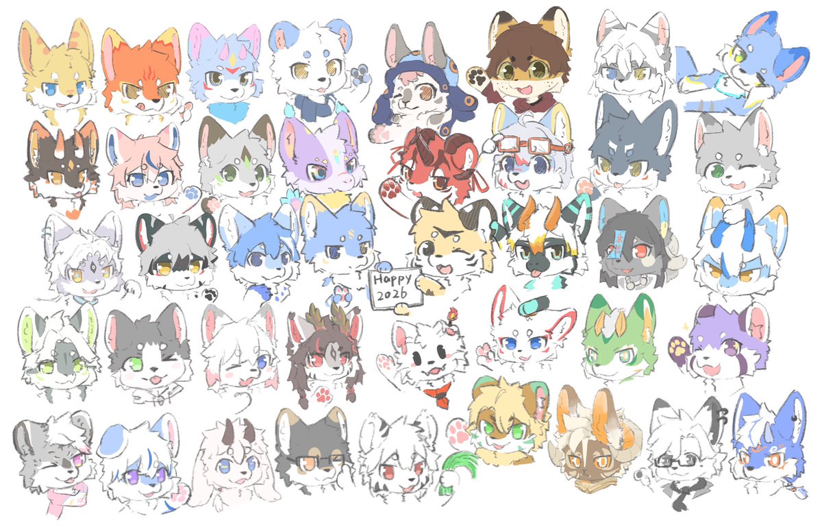 Halculus2's tweet image. 2026年群友合照（？