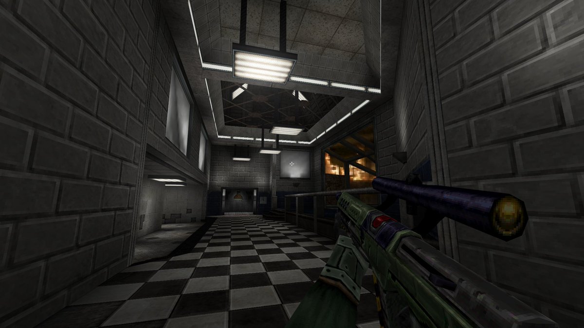 Dr_Hingis's tweet image. ok, yeah, this looks miles better without texture filtering (It'll still be an option though!)