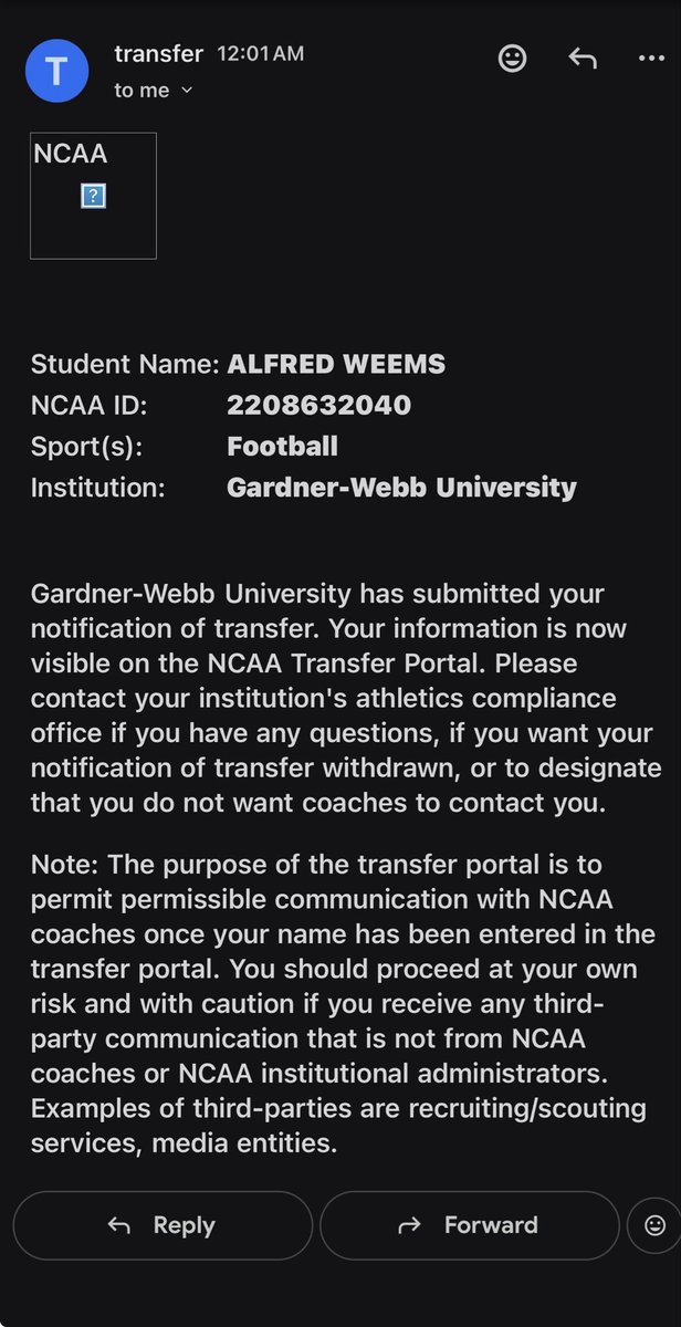 Trey weems tweet media