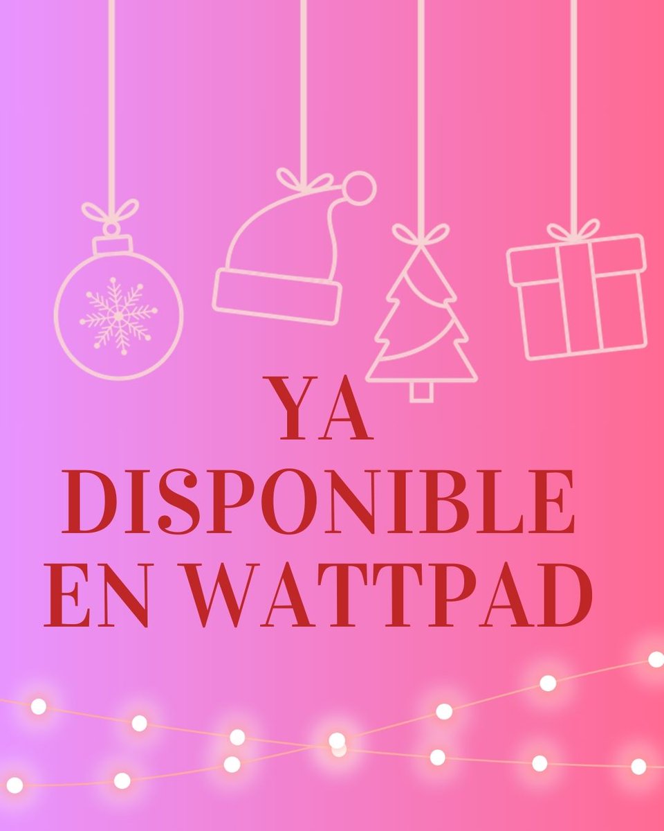 ¡Empezamos el año!
Si os soy honesta (¿cómo no?), no me apetecía subir ninguna publicidad hoy (aunque lo tenía planeado). Pero... Por fin parecer estar saliendo mejor parado el capítulo próximo y... ¡Bueno!
Espero que estéis teniendo un buen inicio de año.
wattpad.com/story/37833013…