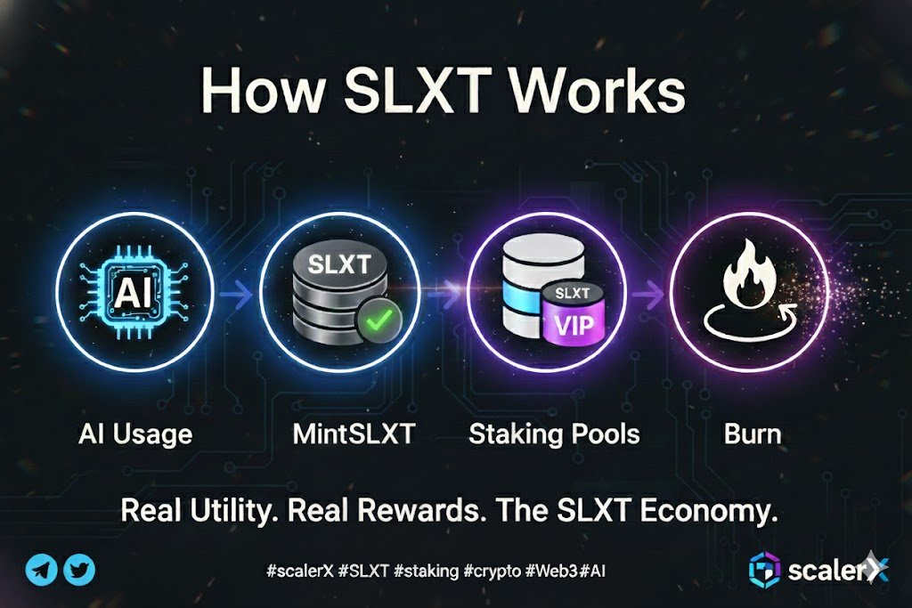 🚀 SLXT Sepolia Testnet is now live

You can explore the SLXT token economy on Sepolia Testnet, including minting, staking (Open &amp; VIP pools), burns, and on-chain activity.

🔗 token.scalerx.ai

This is a Testnet preview for learning and feedback — parameters and mechanics